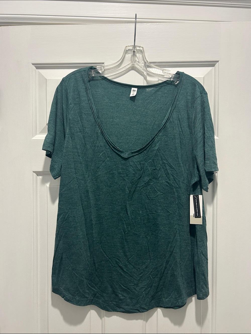 bp Relaxed V-Neck Tee in Teal